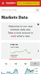 Mobile Screenshot of markets.investorschronicle.co.uk